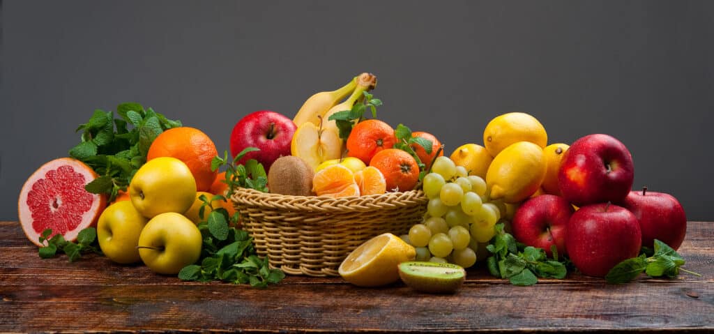  Eat more fruits and veggies